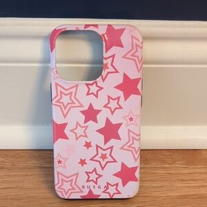 Burga Pink Star Pattern Phone Case